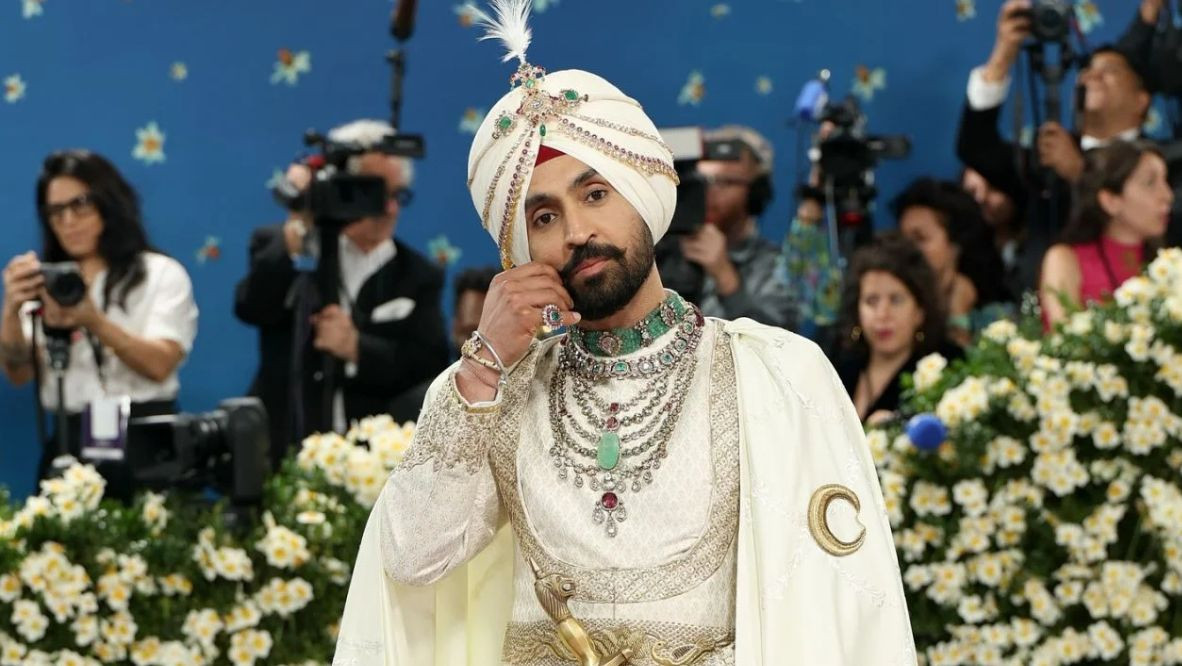 Diljit Dosanjh in Prabal Gurung at the Met Gala 2025 (Photo: courtesy of @diljitdosanjh/Instagram)