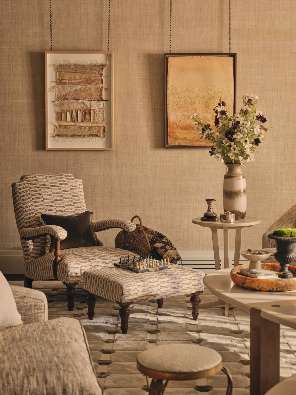 A setting for conversation and shared time with family