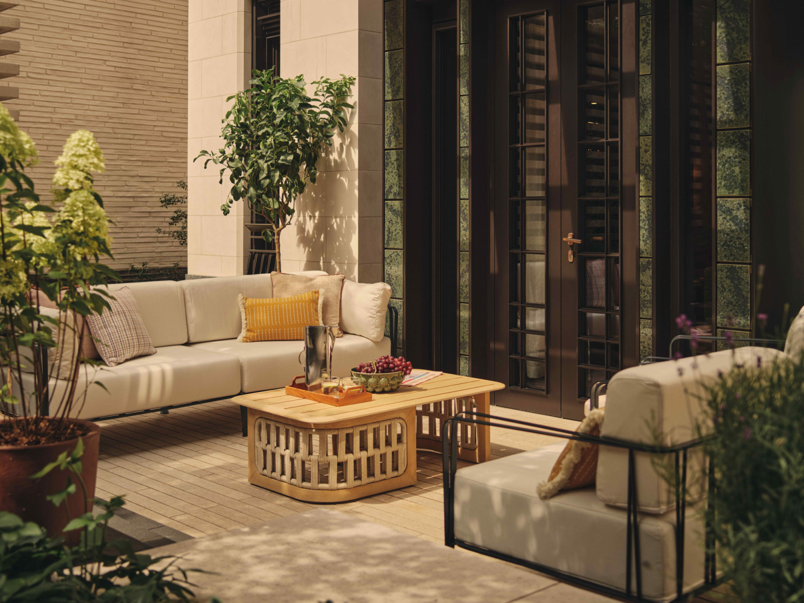It offers a rare sense of seclusion for a Mayfair address