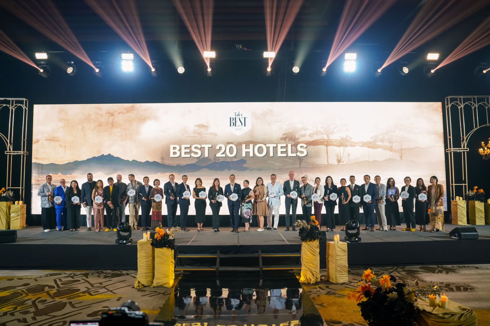 Para pemenang 20 Best Hotels Tatler Best Indonesia 2026