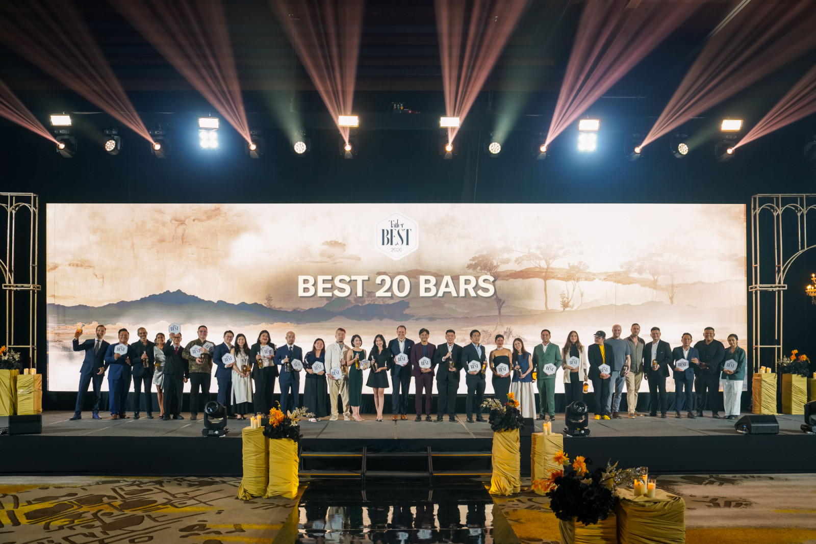 Para pemenang 20 Best Bars Tatler Best Indonesia 2026