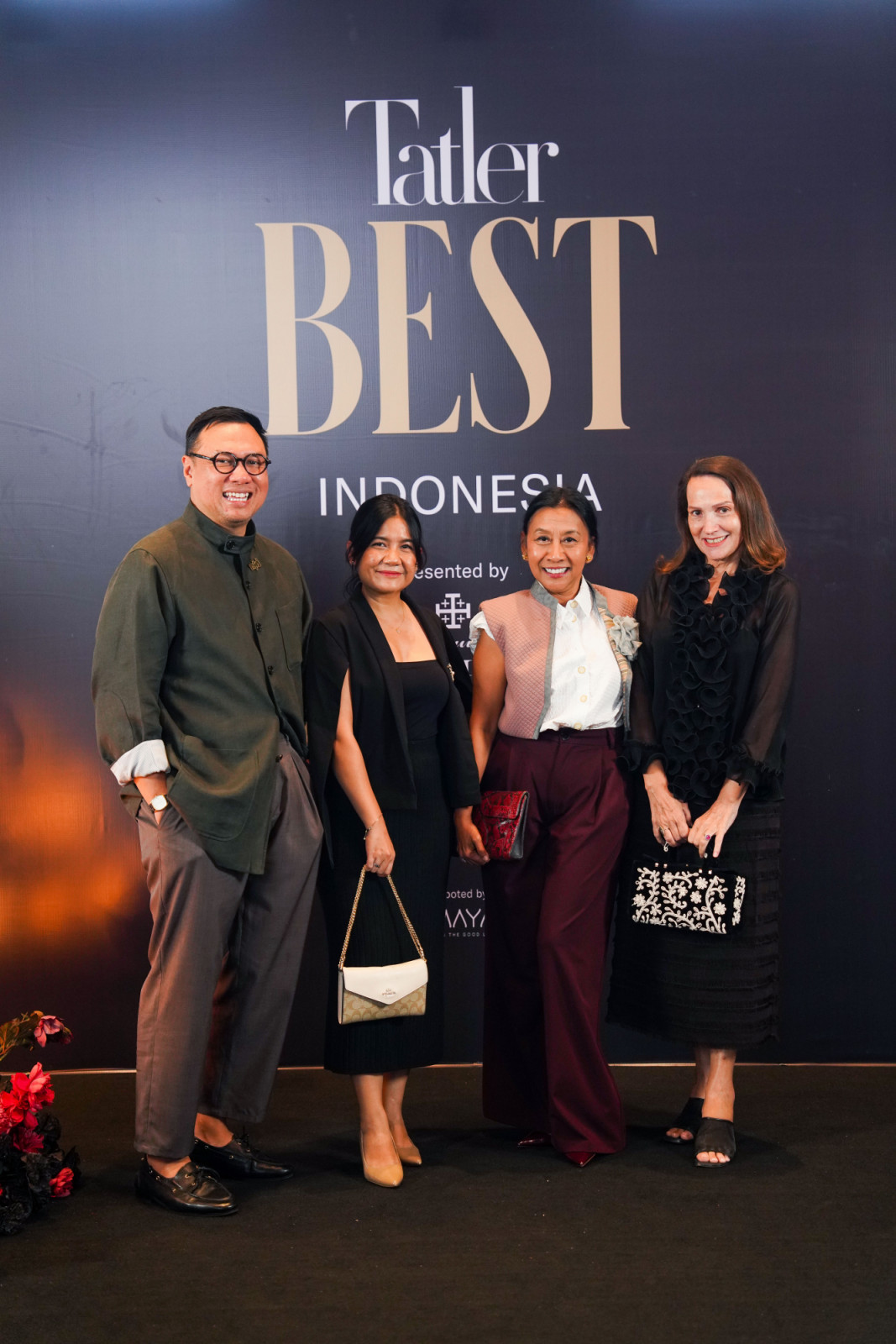 Para tamu Tatler Best Indonesia 2026 di Bali Beach Convention Center, Sanur, Bali