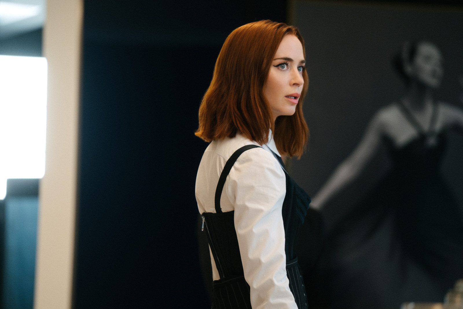 Emily Blunt as Emily Charlton in 20th Century Studios' THE DEVIL WEARS PRADA 2. Photo by Macall Polay. © 2026 20th Century Studios. All Rights Reserved.