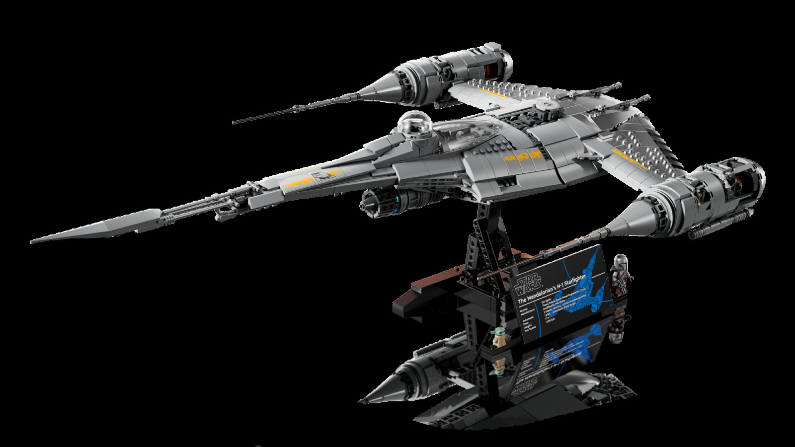 The Lego Star Wars The Mandalorian’s N-1 Starfighter 75442