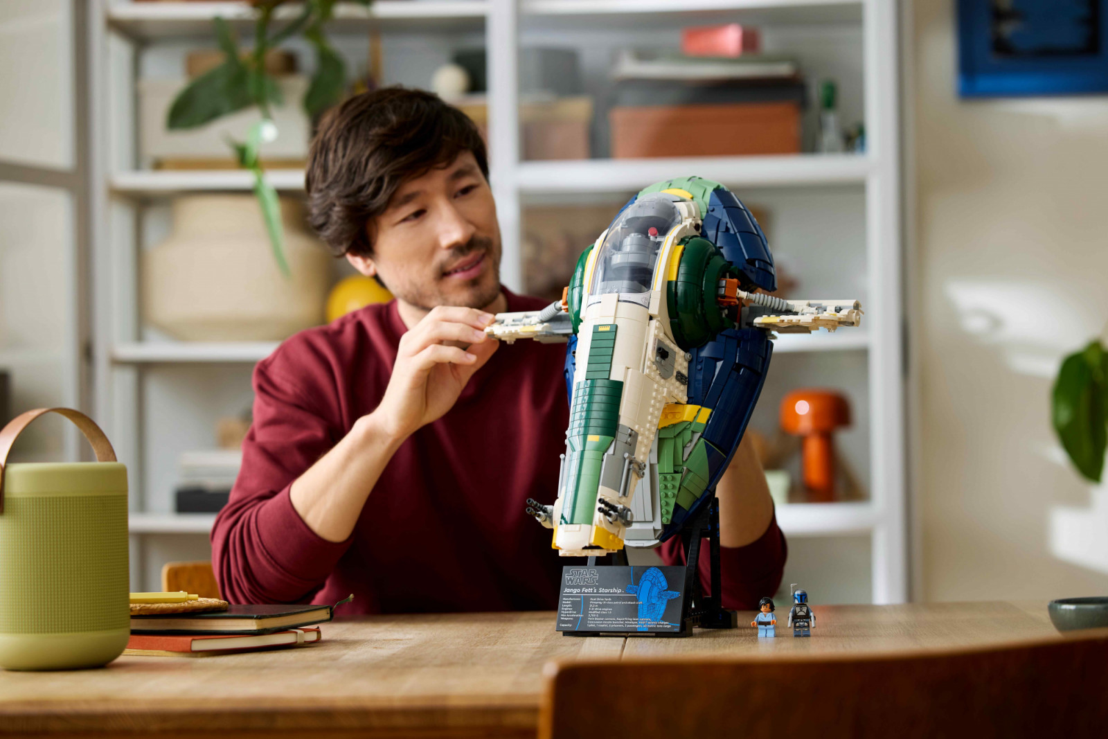 The Lego Star Wars Jango Fett’s Firespray-Class Starship 75409