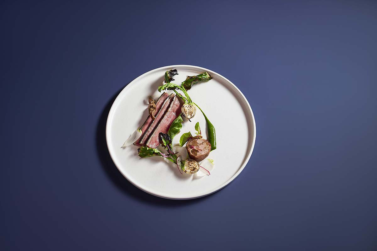Butcher's Block's dry-aged duck breast, Chinese BBQ leg, crispy duck tongue