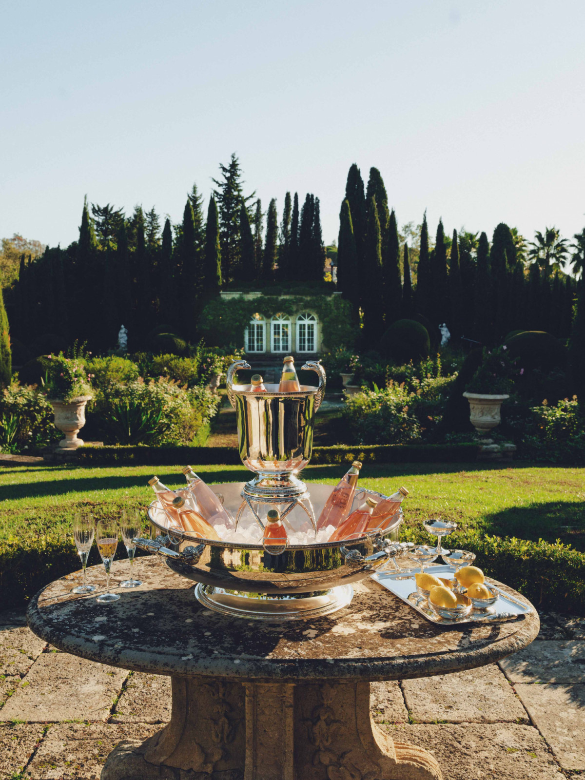 Christofle updates its French Empire style with Malmaison Riviera