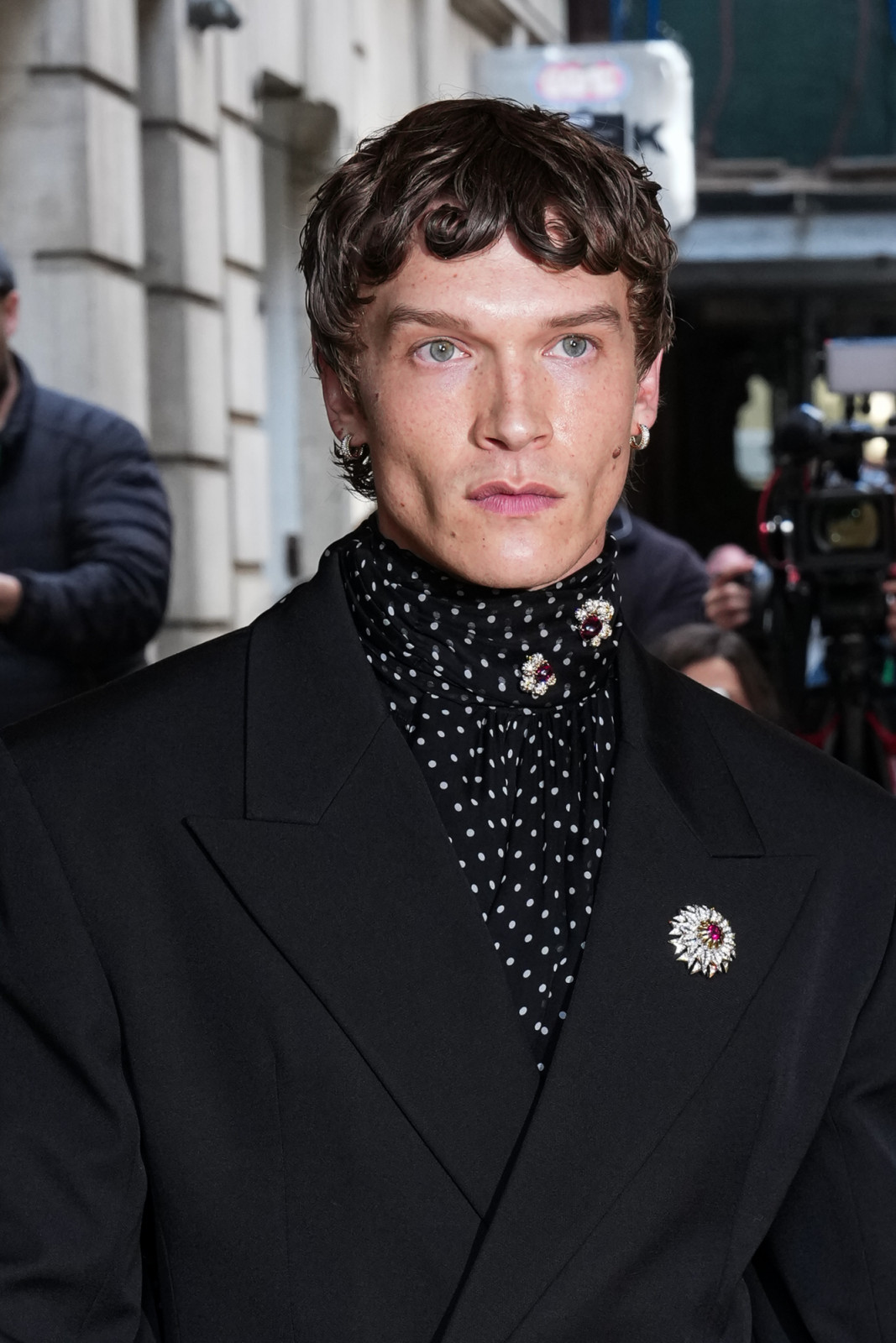 NEW YORK, NEW YORK - MAY 04: Connor Storrie leaves The Carlyle Hotel before the 2026 Met Gala celebrating "Costume Art" at the Metropolitan Museum of Art in New York City. (Photo by John Nacion/Getty Images)