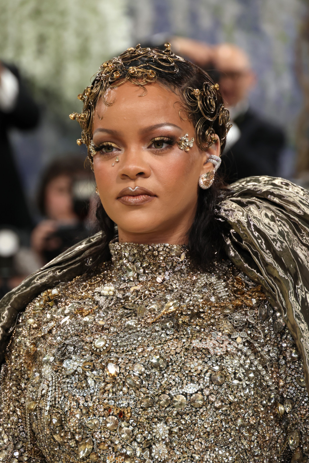 NEW YORK, NEW YORK - MAY 04: Rihanna attends the 2026 Met Gala celebrating "Costume Art" at the Metropolitan Museum of Art on May 04, 2026 in New York City. (Photo by John Shearer/WireImage)