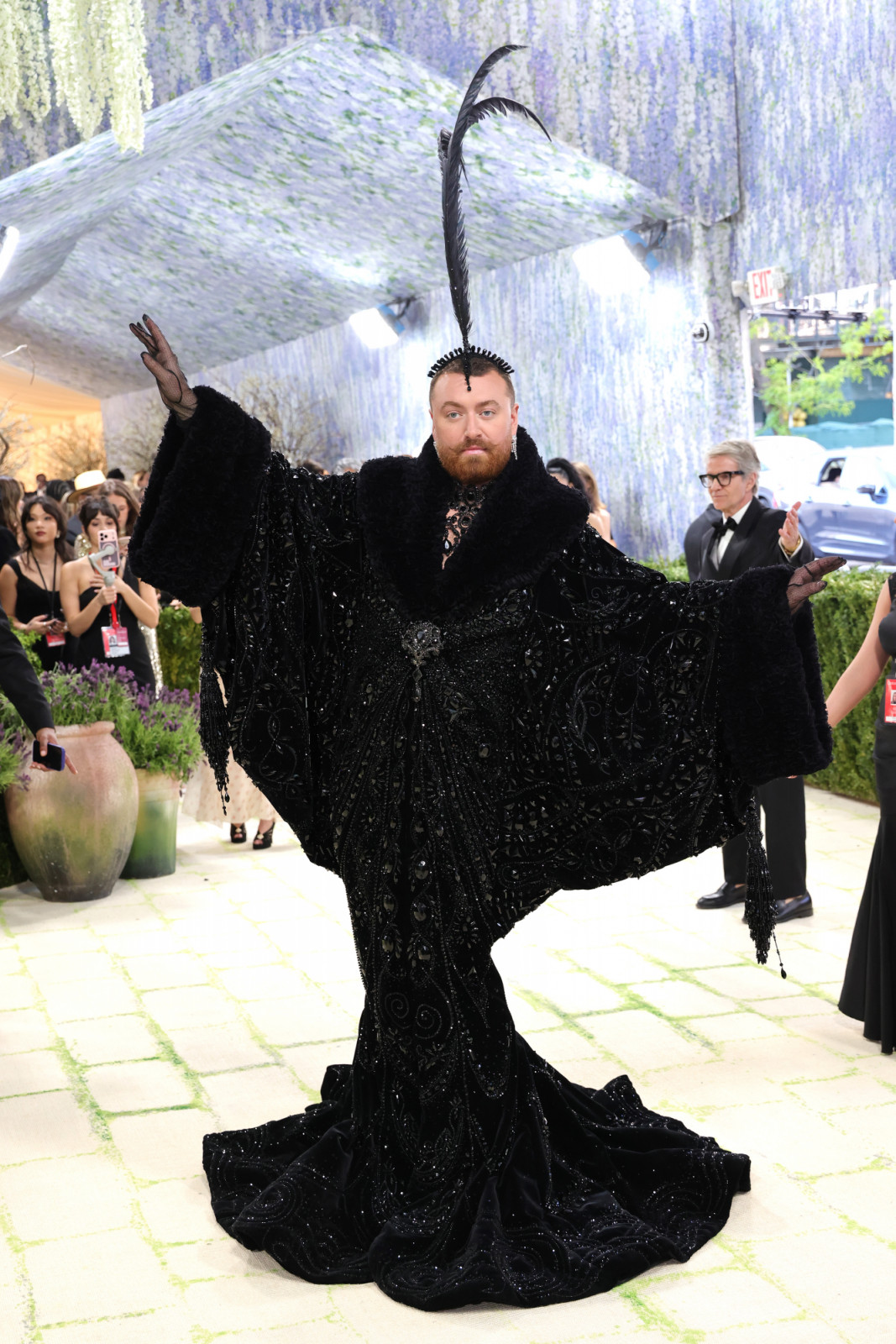 NEW YORK, NEW YORK - MAY 04: Sam Smith attends the 2026 Met Gala celebrating "Costume Art" at the Metropolitan Museum of Art on May 04, 2026 in New York City. (Photo by Julian Hamilton/Getty Images)