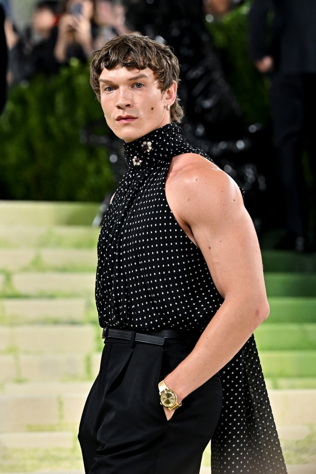 Connor Storrie at The 2026 Met Gala Celebrating "Costume Art" held at The Metropolitan Museum of Art on May 04, 2026 in New York, New York. (Photo by Michael Buckner/Penske Media via Getty Images)