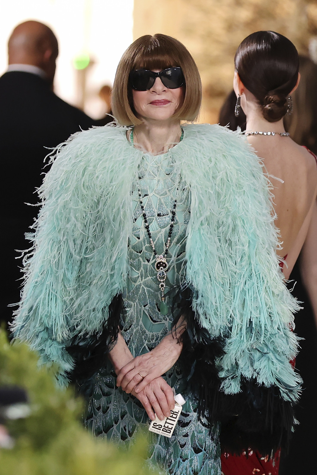 NEW YORK, NEW YORK - MAY 04: Anna Wintour attends the 2026 Met Gala celebrating "Costume Art" at the Metropolitan Museum of Art on May 04, 2026 in New York City. (Photo by Mike Coppola/Getty Images)
