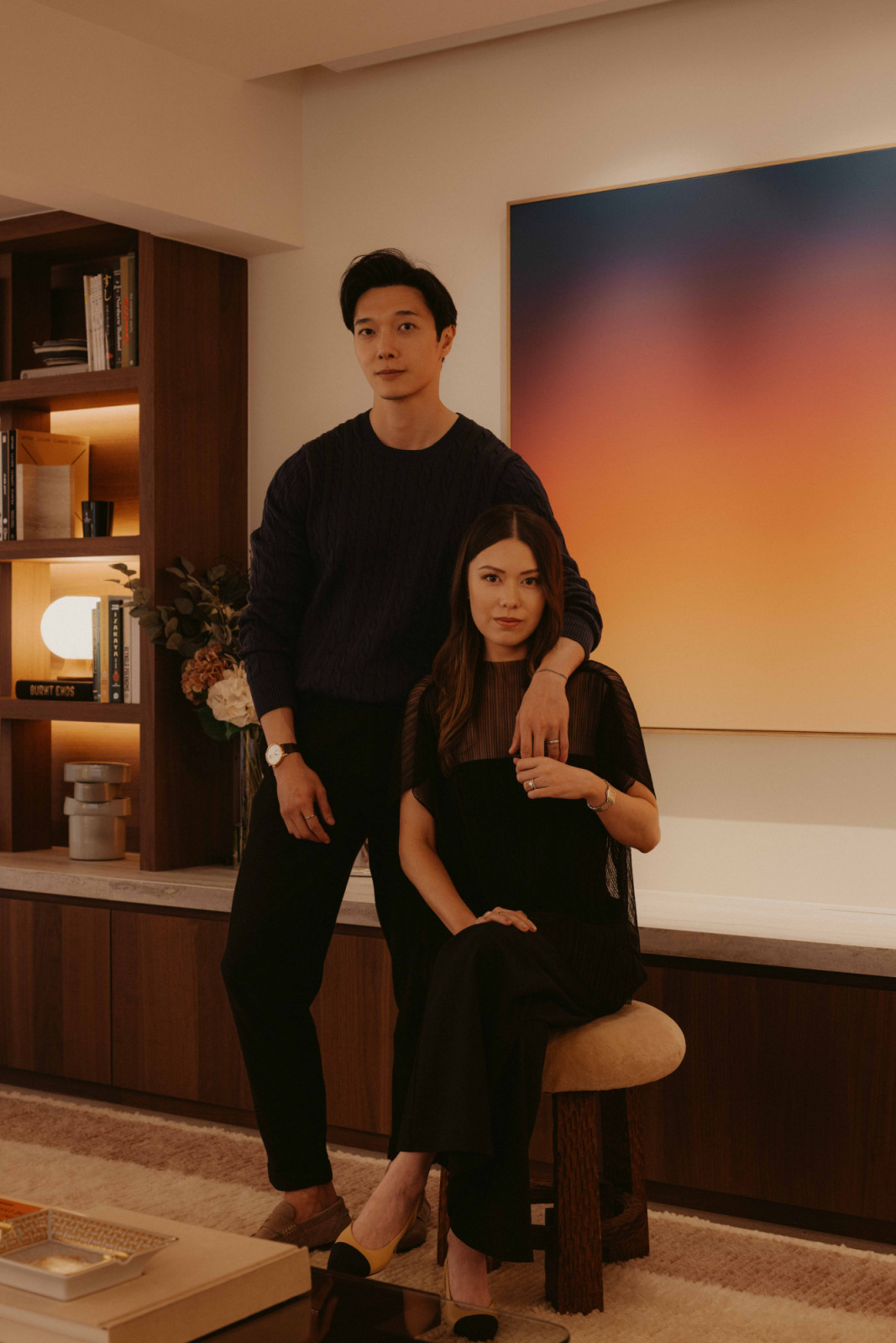 Chef Lennard Yeong (left) rose to prominence as a self-taught contestant on MasterChef Asia, and his wife Ann Louise Yeong (right), a lawyer