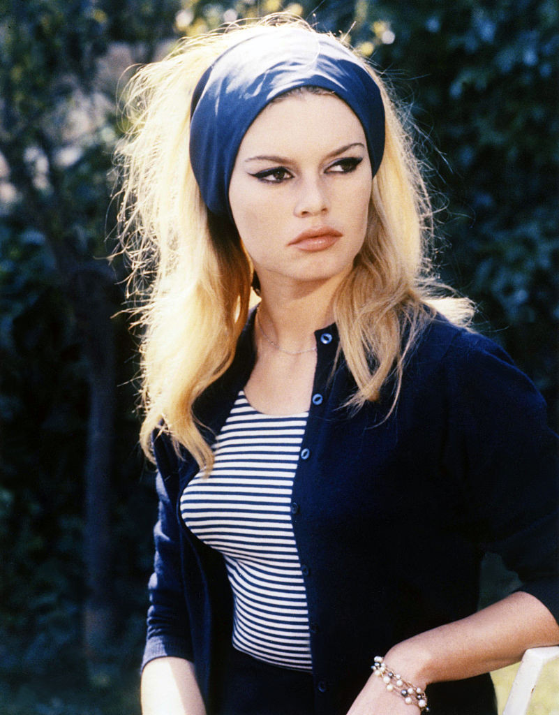 Brigitte Bardot on the set of "Le Mepris" ("Contempt"). (Photo by Marceau-Cocinor/Les Films Concordia/ Georges de Beauregard/ Carlo Ponti/ Collection Sunset Boulevard/Corbis via Getty Images)