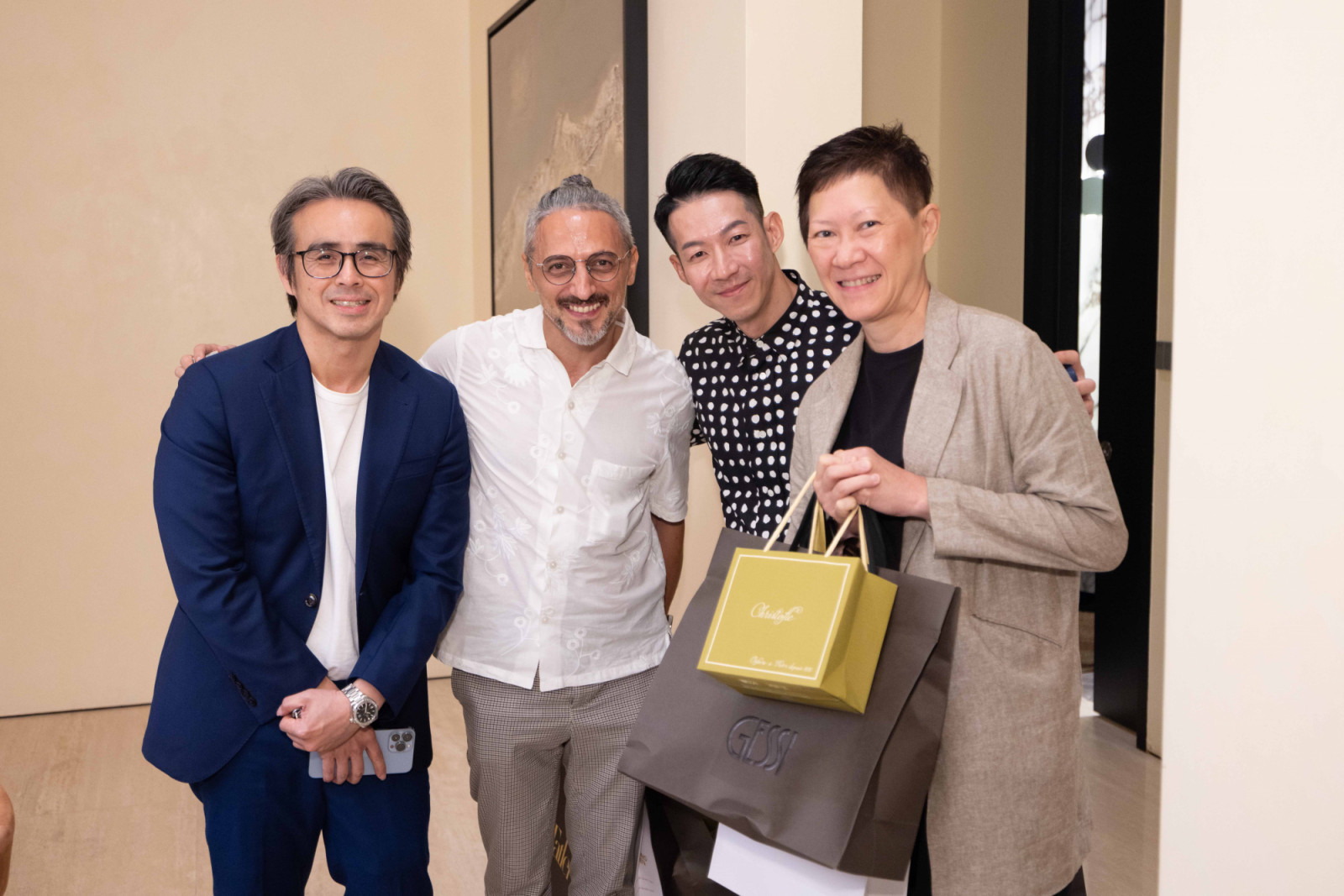 Dylan Tay, Paolo De Simone, Eugene Chin and Sabrina Long
