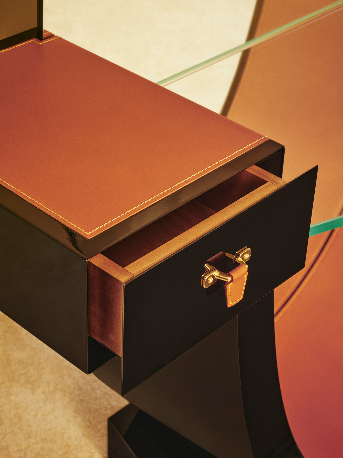 A closer look at the handle details