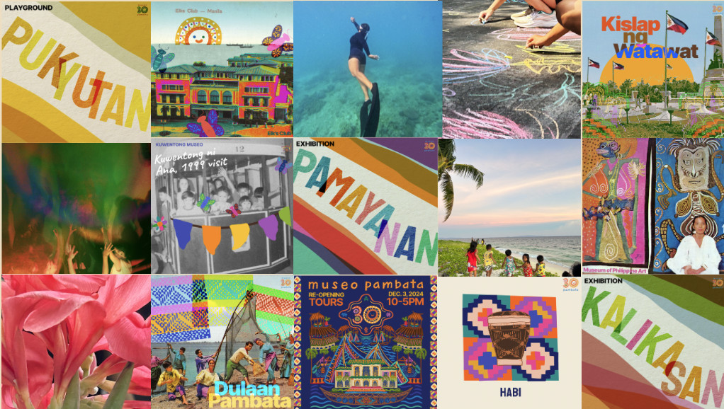 Promotional materials for Museo Pambata, created by Tayo Archipelagic Design Agency