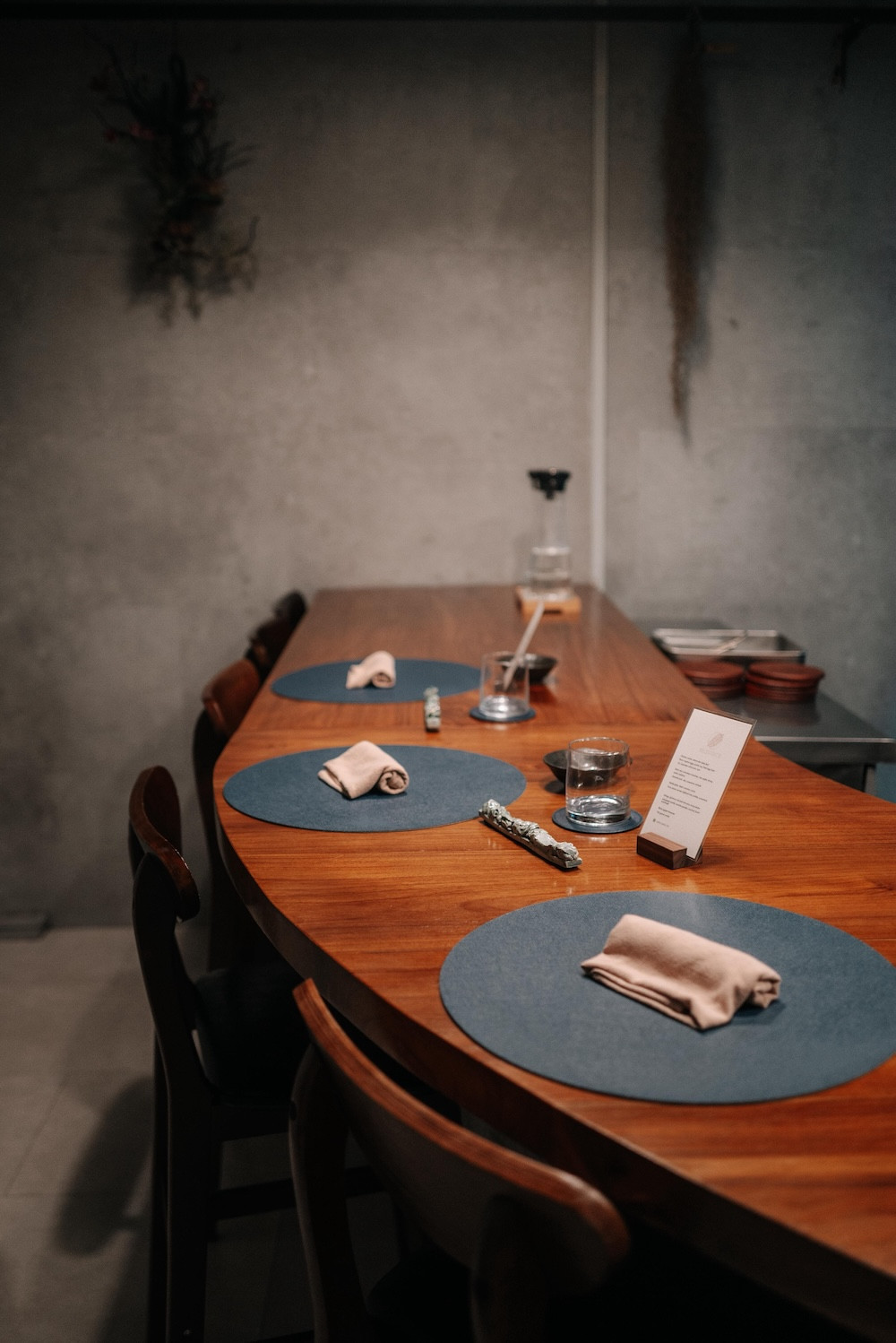 Province is an intimate 10-seater restaurant helmed by chef-owner Jia-Jun Law