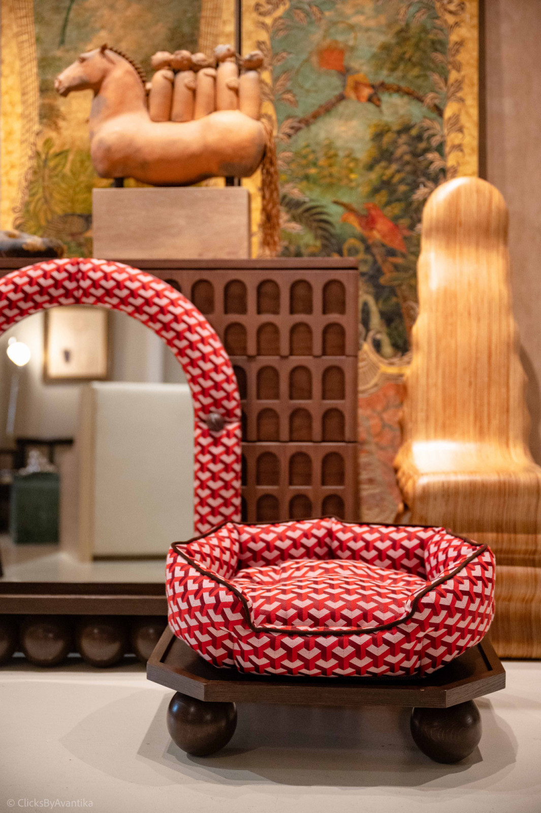 Geometry Play Pet Bed from Atelier V&A’s Atelier One Collection