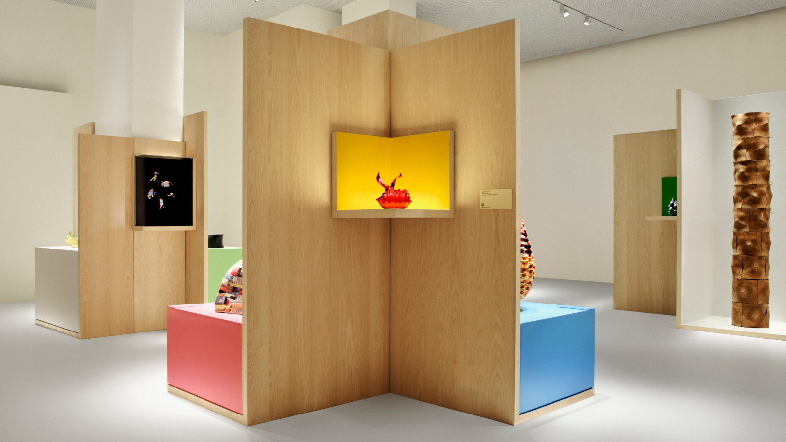 Another scene at at the Loewe Foundation Craft Prize exhibition at National Gallery, Singapore