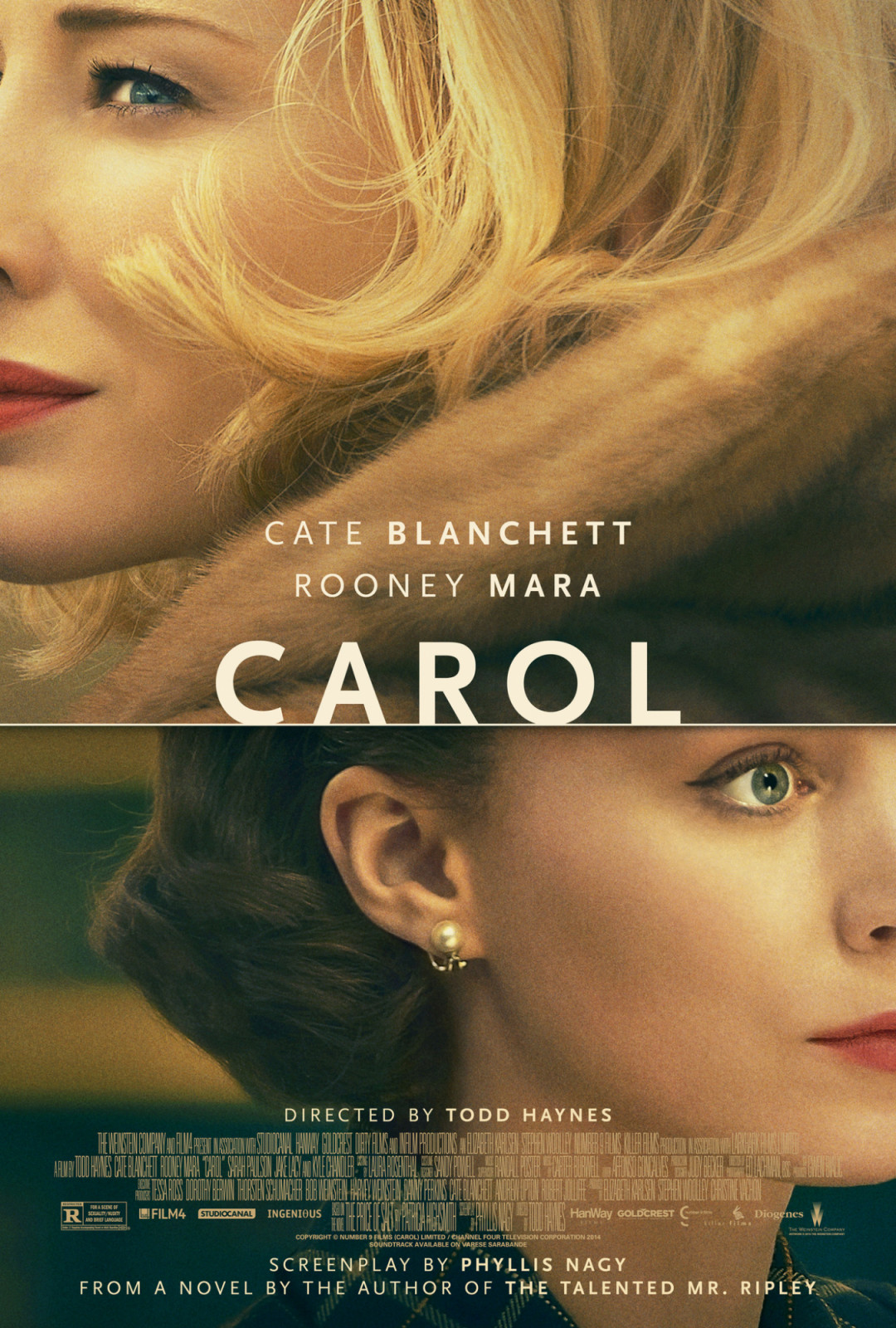 Cate Blanchett and Rooney Mara stars in the lush 1950s romance ‘Carol’