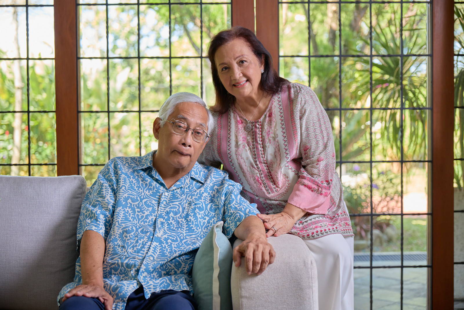 Tan Sri Dato’ Dr Yahya Awang with his wife, Puan Sri Dr Suraiya Hani