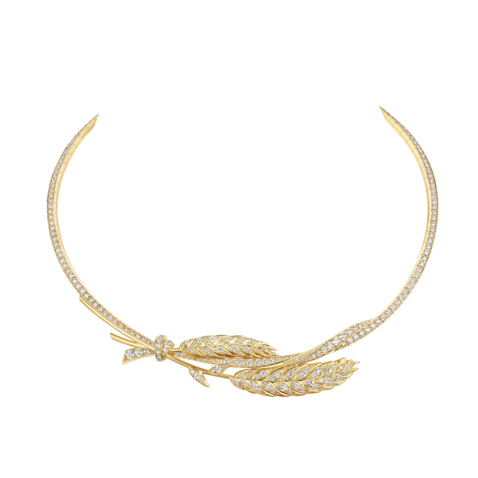 L‘Epi de Blé 18K黃金項鍊。（Photo: Chaumet）