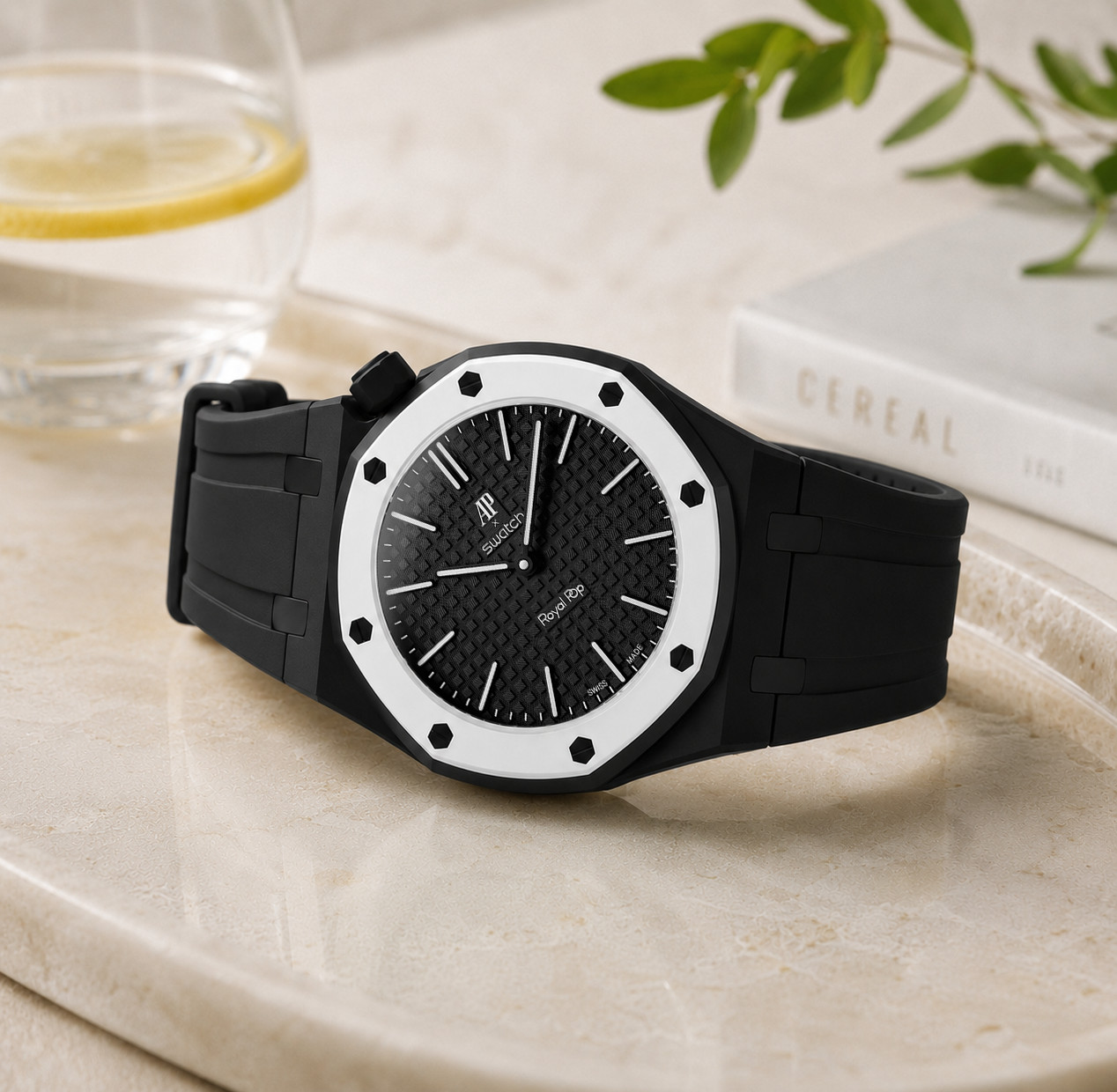 What if the Audemars Piguet x Swatch Royal Pop came with a strap