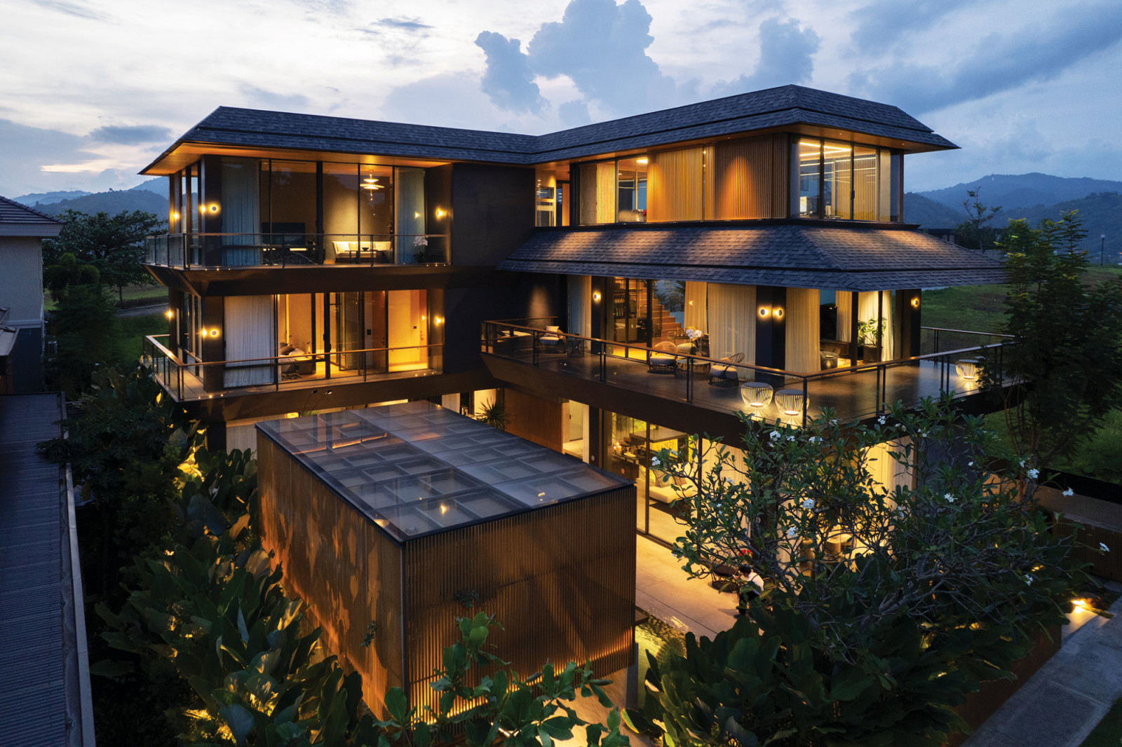 How Royal Pineda transformed a difficult hillside plot into a modern Filipino dream house