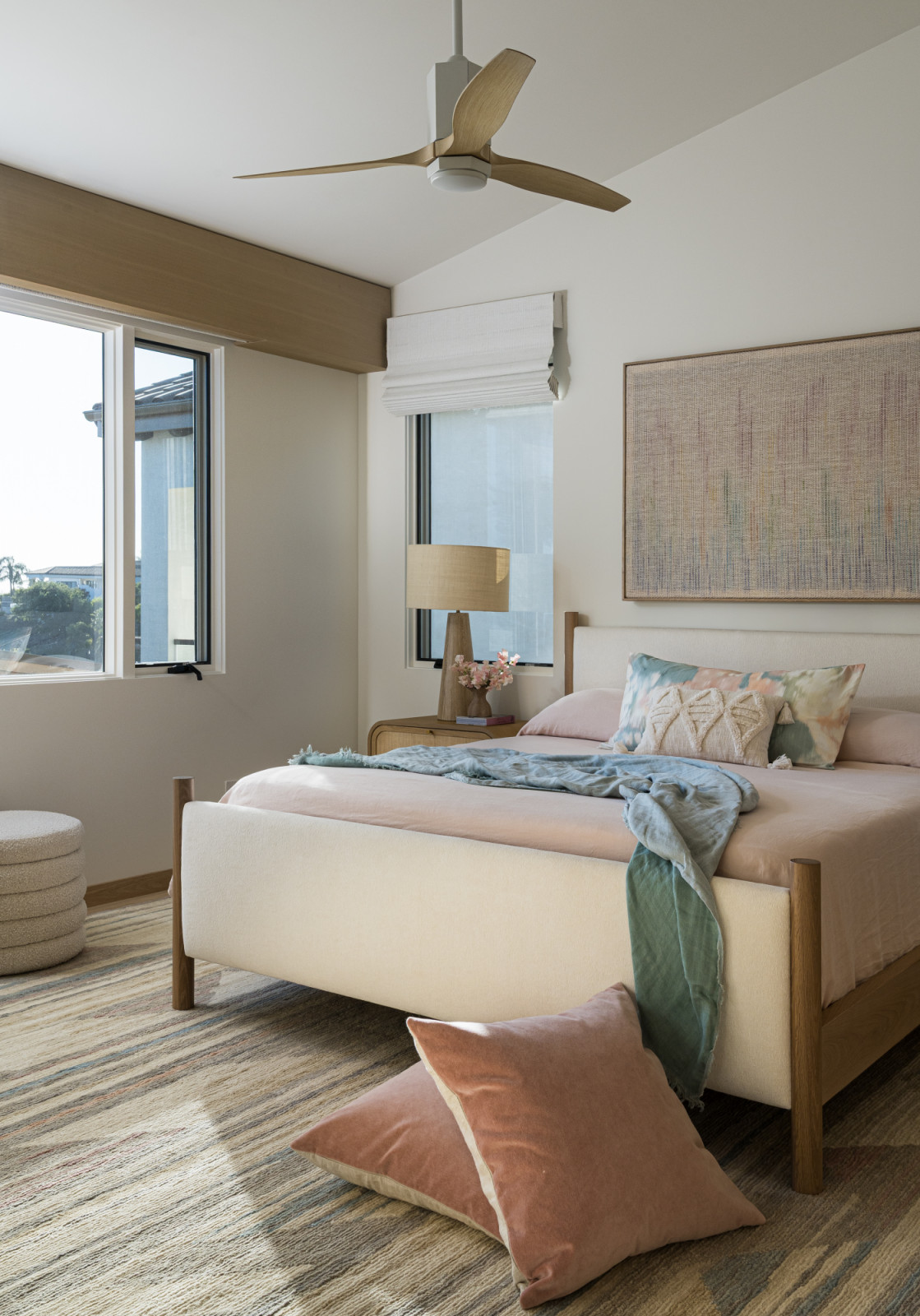 The children's bedroom in a family home designed by Kimberly Oxford Interiors in Santa Rosa, California
