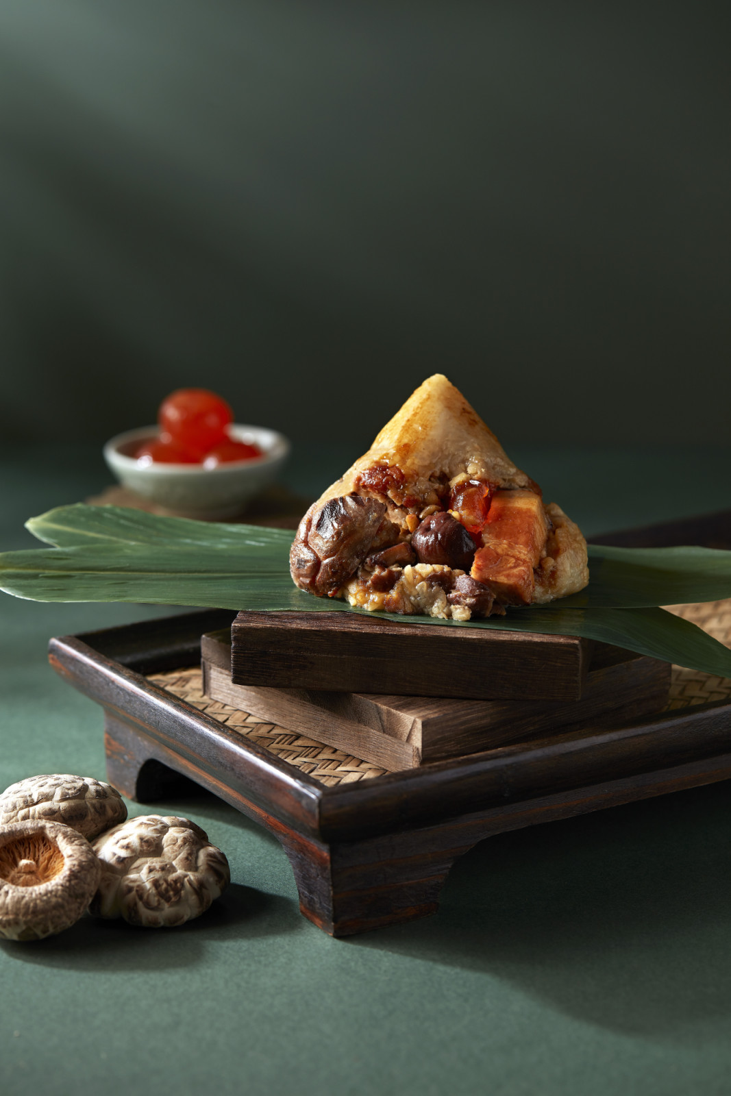 Crystal Jade’s classic five space marinated pork rice dumpling