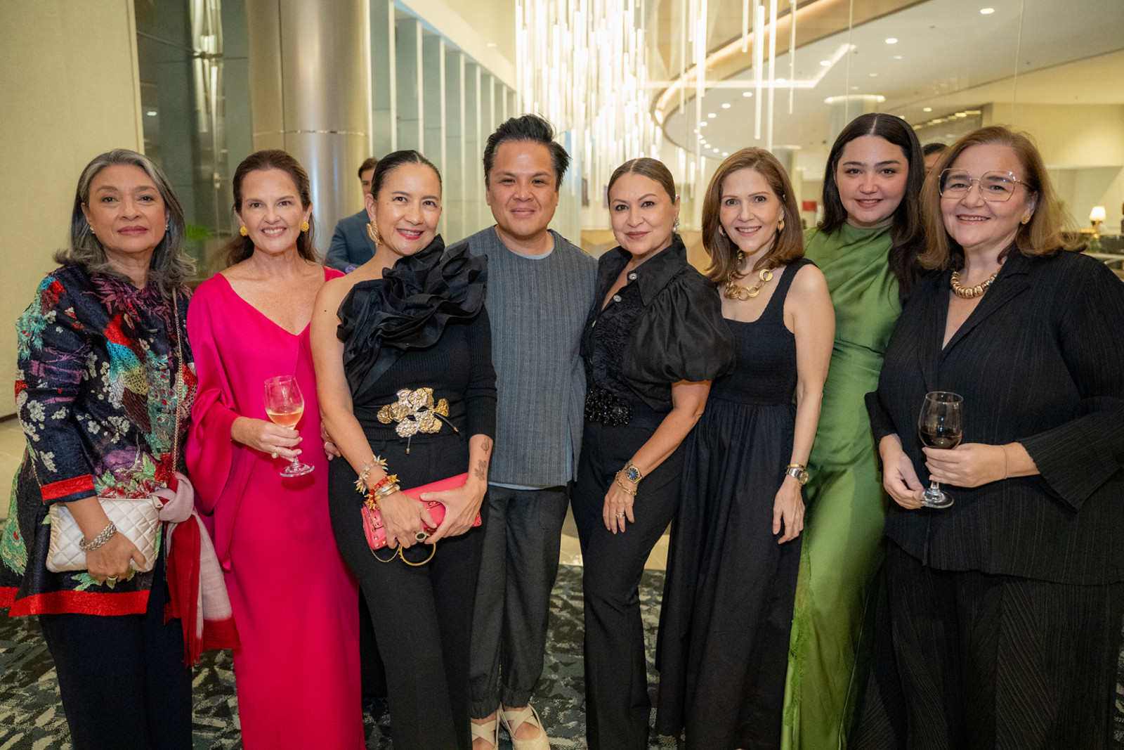 Susie Quiros, Nikki Menchaca, Mia Borromeo, PJ Pascual, Marilu Batchelor, Anne Marie Saguil, Marina Trigo and Montse Cuervo