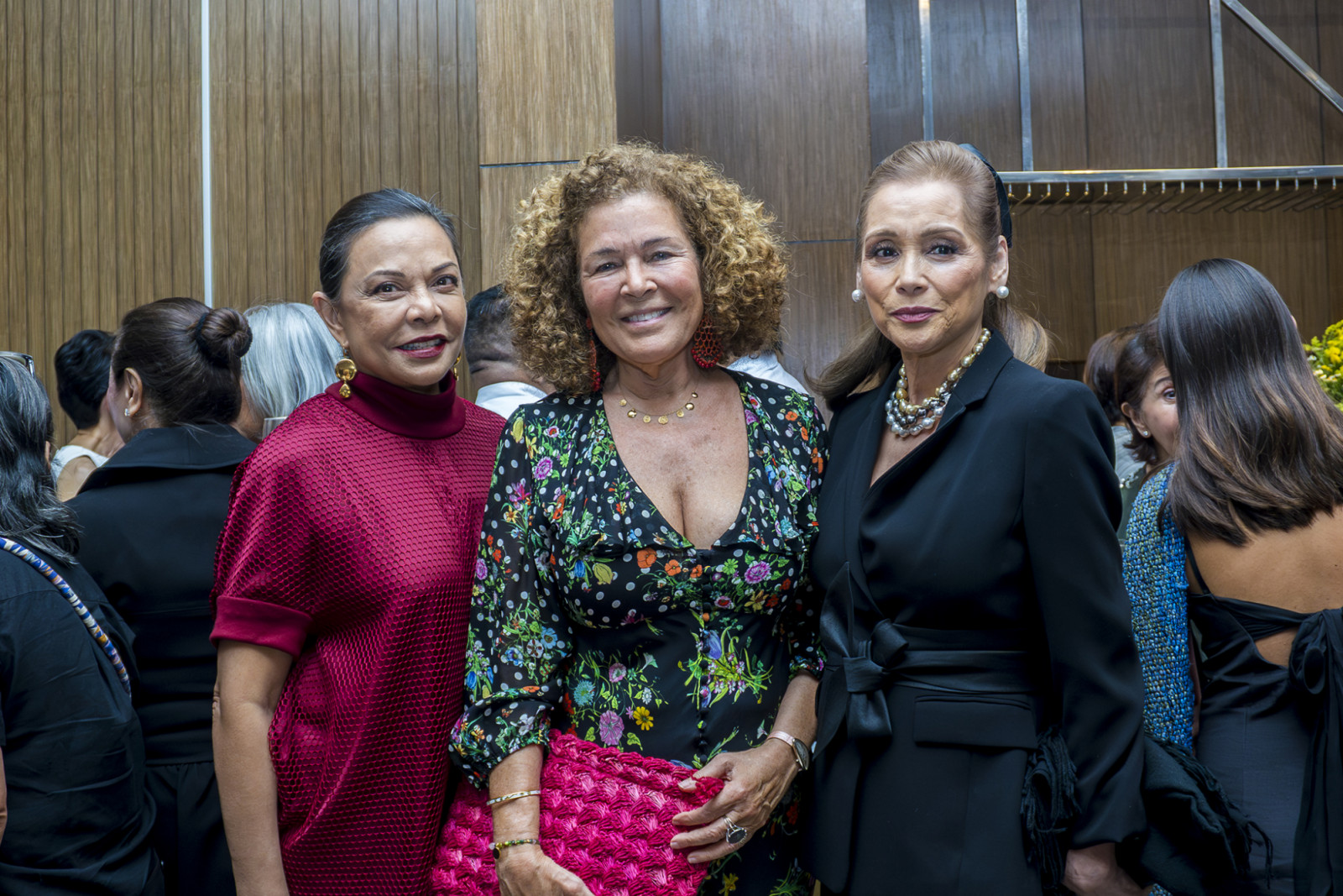 Menchu Menchaca-Soriano, Mercedes “Dedes” Zobel and Carol Garcia