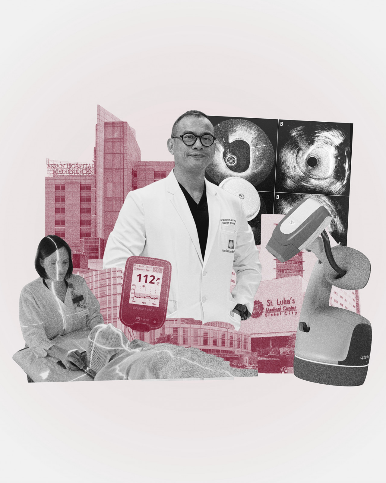 Smarter technology, better outcomes—healthcare innovation is transforming patient care and improving lives across the Philippines (Graphics: Angela Nicole Guiral)