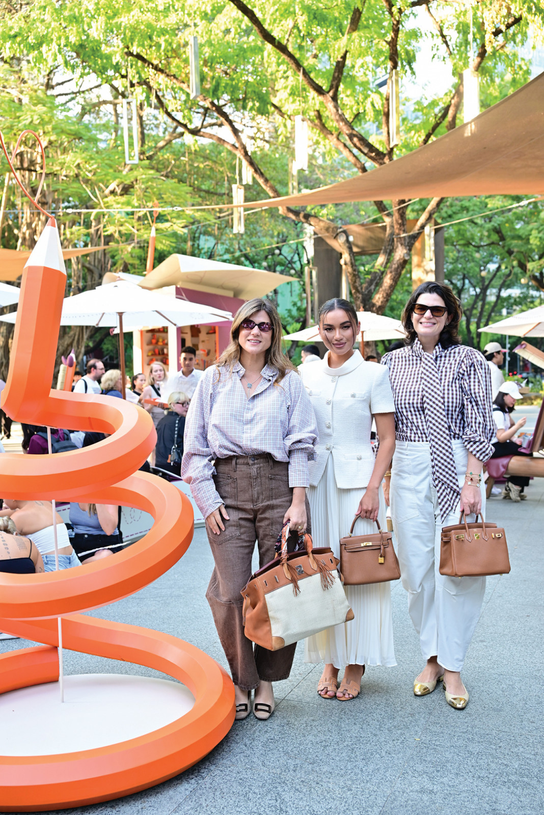 Paloma Urquijo Zobel de Ayala, Nikki Huang and Mariana Zobel De Ayala
