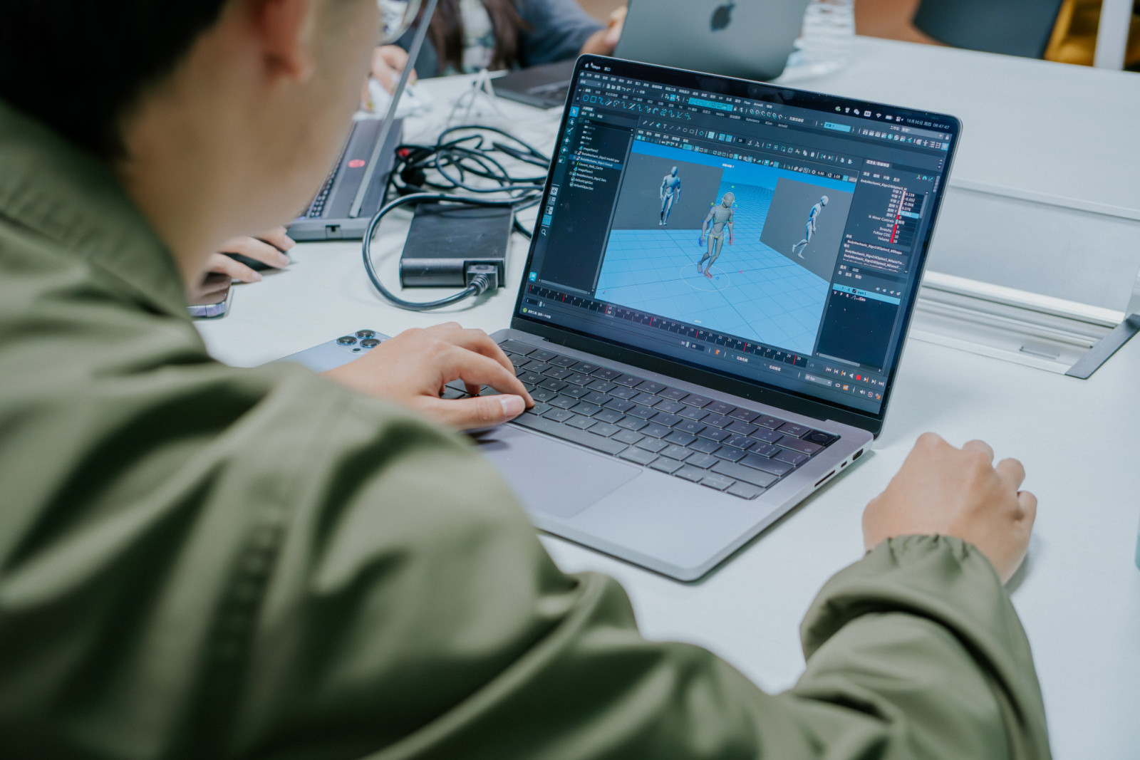 Students learning Advanced Animation (Photo: Taylor's University)