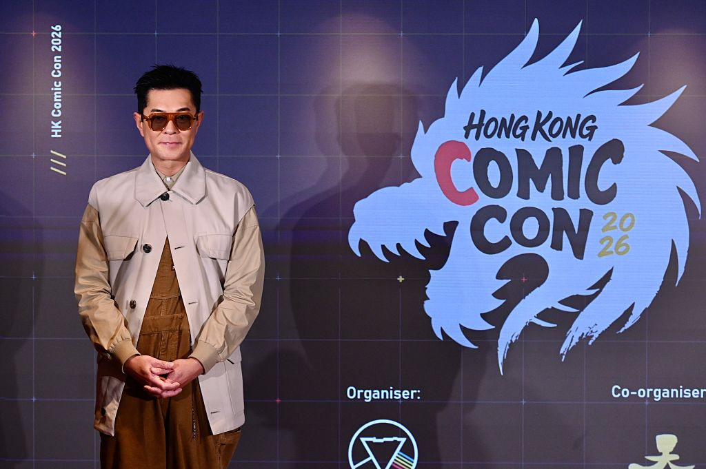 HONG KONG, CHINA - APRIL 01: Actor Louis Koo Tin-lok attends the press conference of Hong Kong Comic Con 2026 on April 1, 2026 in Hong Kong, China. Hong Kong Comic Con (HKCC) 2026 is scheduled to take place from May 29 to May 31 at the Hong Kong Convention and Exhibition Centre. (Photo by Li Zhihua/China News Service/VCG via Getty Images)