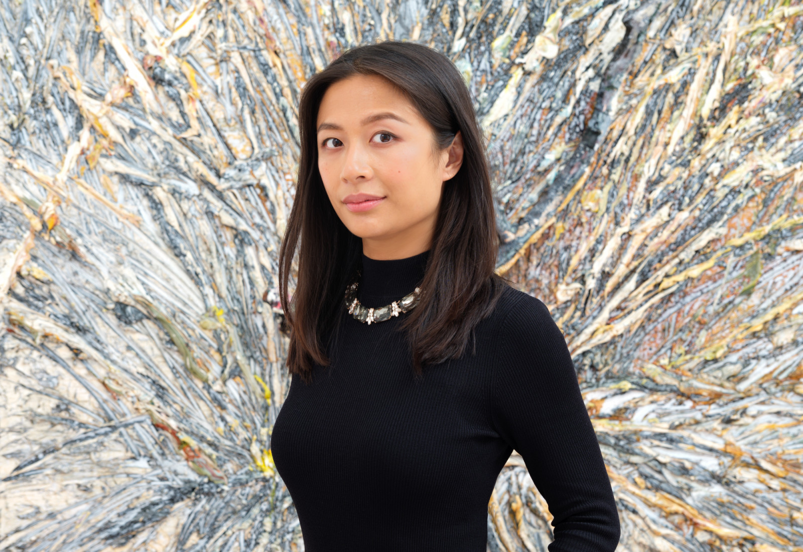 Dawn Zhu of Thaddeus Ropac Gallery, sharing her thoughts on art collection