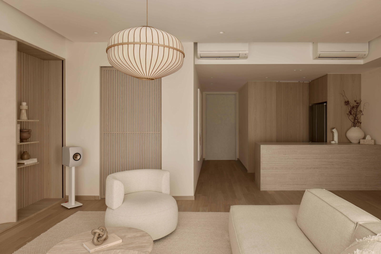 Materials were chosen to age well and connect the home from room to room