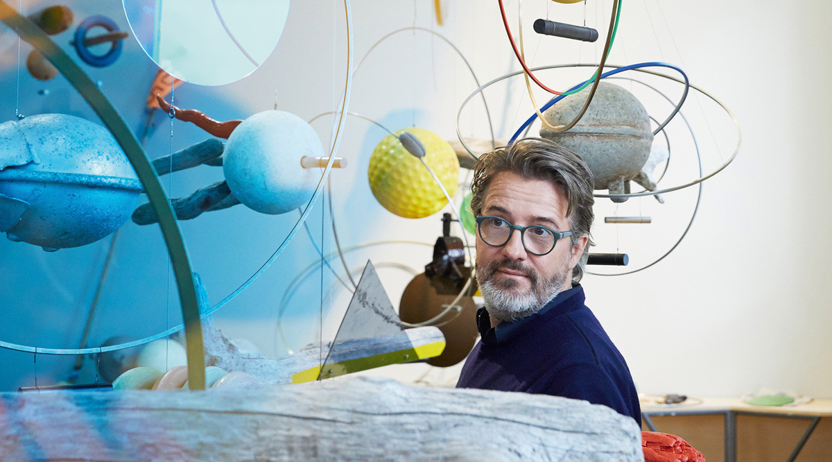 Olafur Eliasson at Marshall House in Reykjavik. (Portrait: Ari Magg)