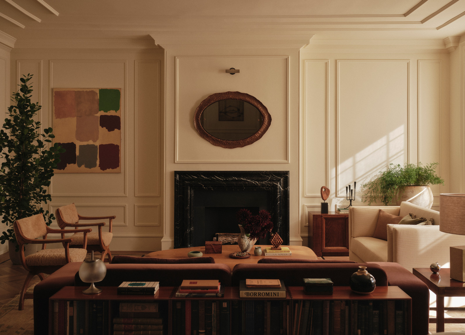 The elegant, old-world charm of the St. James office in London by Two Muse Studios
