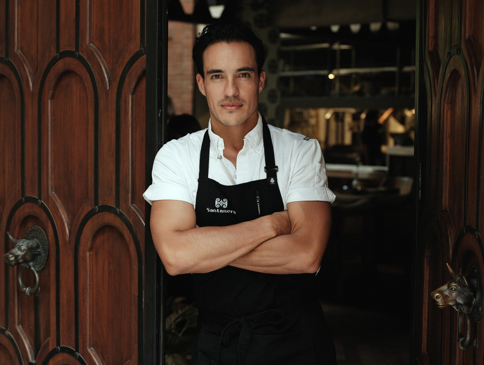 Santanera's chef Andrés Becerra