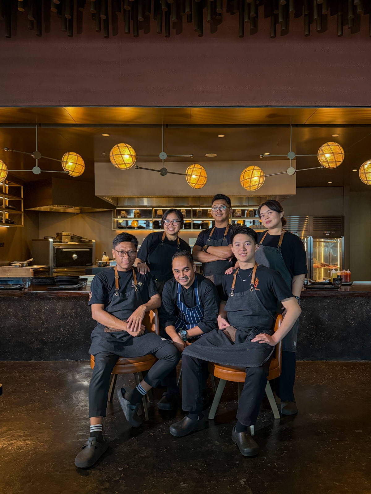 Expect to meet these faces when you dine at Karbon