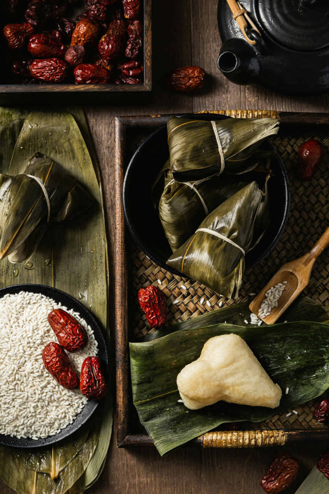 Rice dumplings, or zongzi, are eaten during the Dragon Boat Festival. (Photo: Mae Mu, Unsplash)