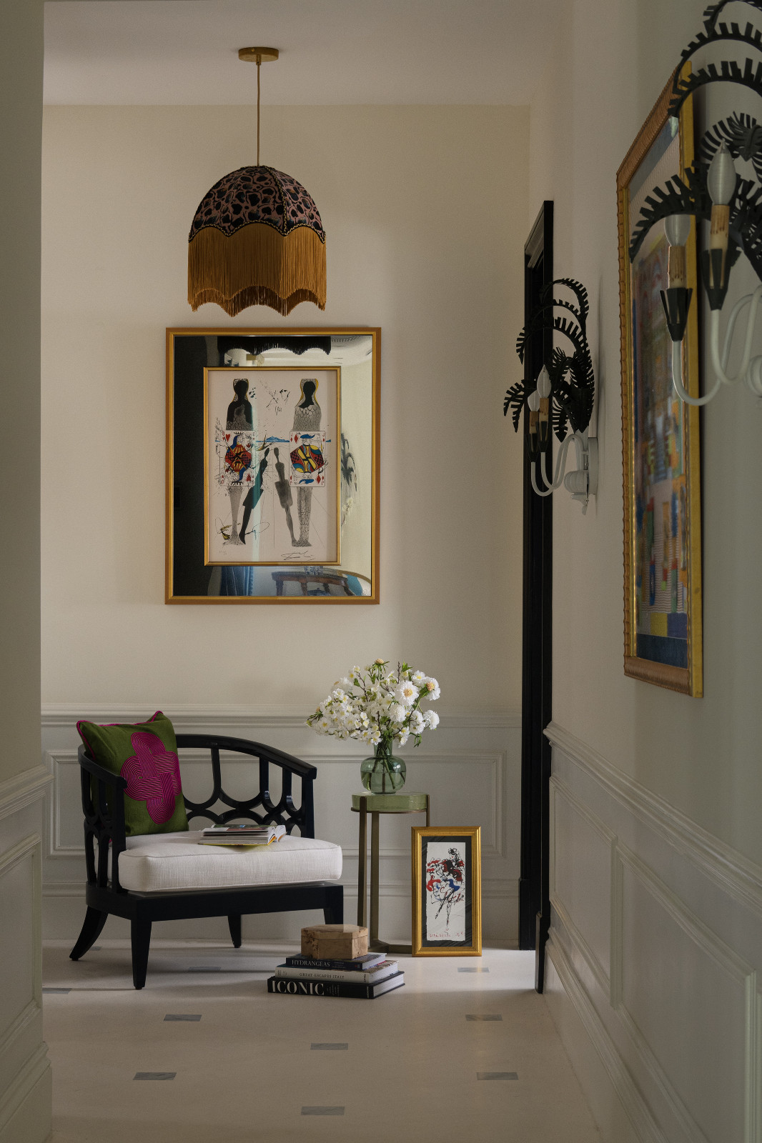 The interplay of unexpected elements in a maximalist, eclectic Florida home designed by Mr Alex Tate