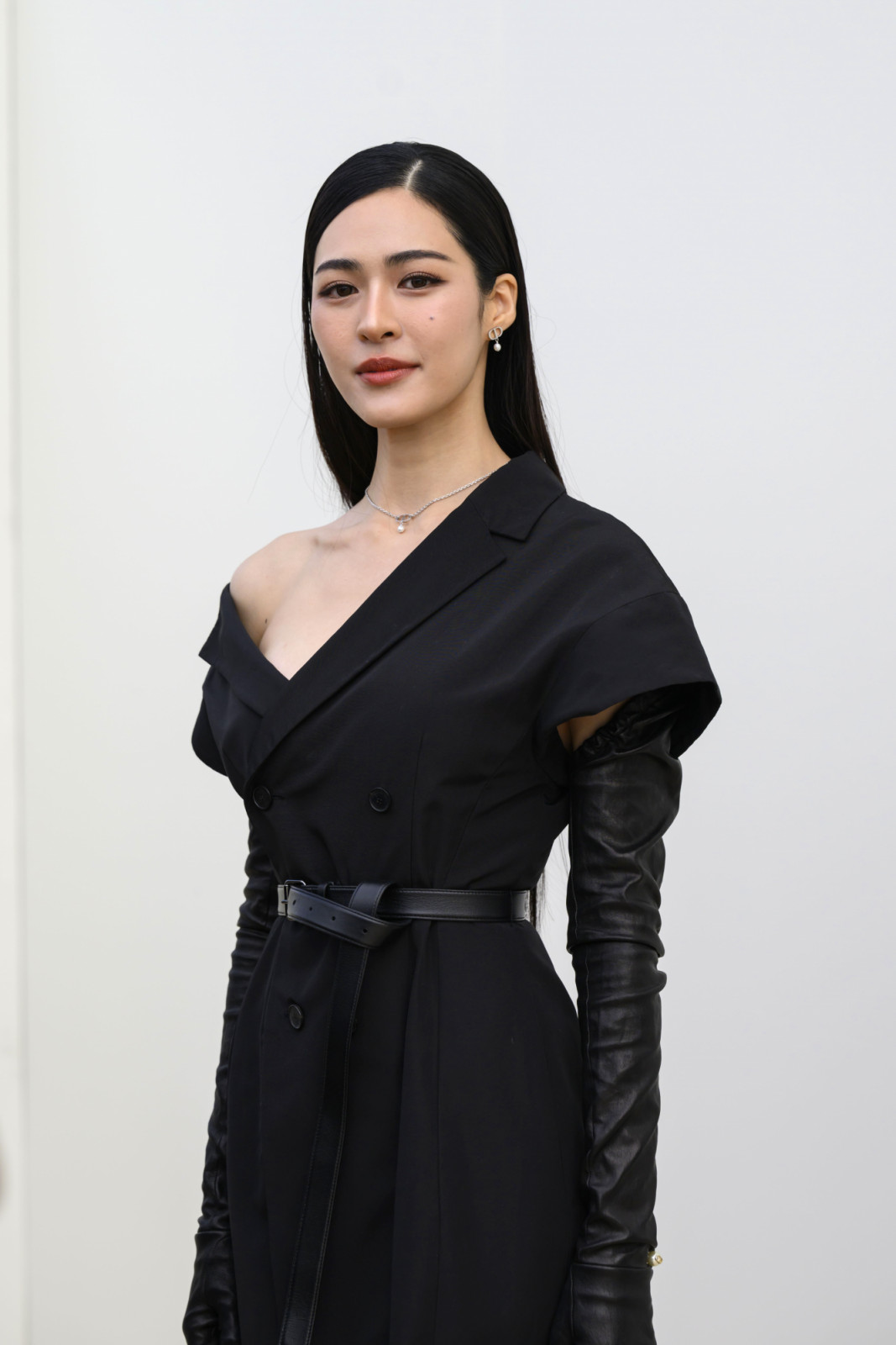 PARIS, FRANCE - MARCH 04: LingLing Sirilak Kwong wears Dior at the Dior show during the Womenswear Fall/Winter 2025/2026 as part of Paris Fashion Week on March 04, 2025 in Paris, France. (Photo by Kirstin Sinclair/Getty Images)