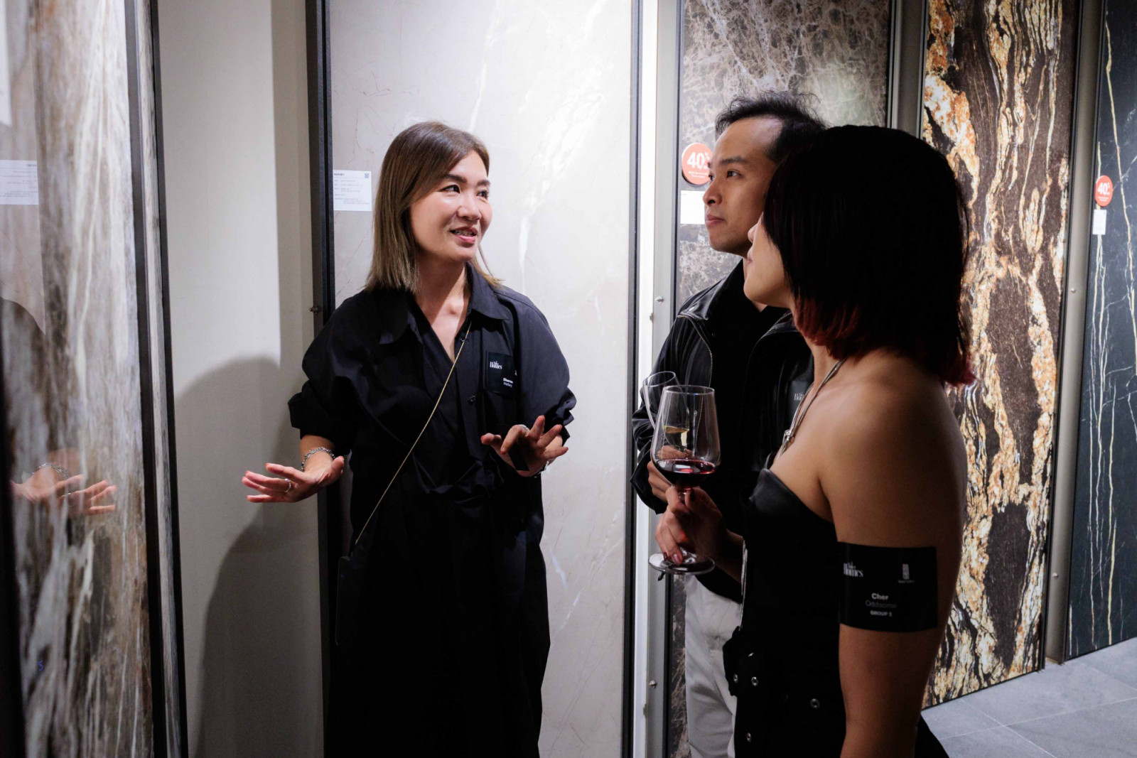 Sharon Khoo, JX Choo and Cher Yeo
