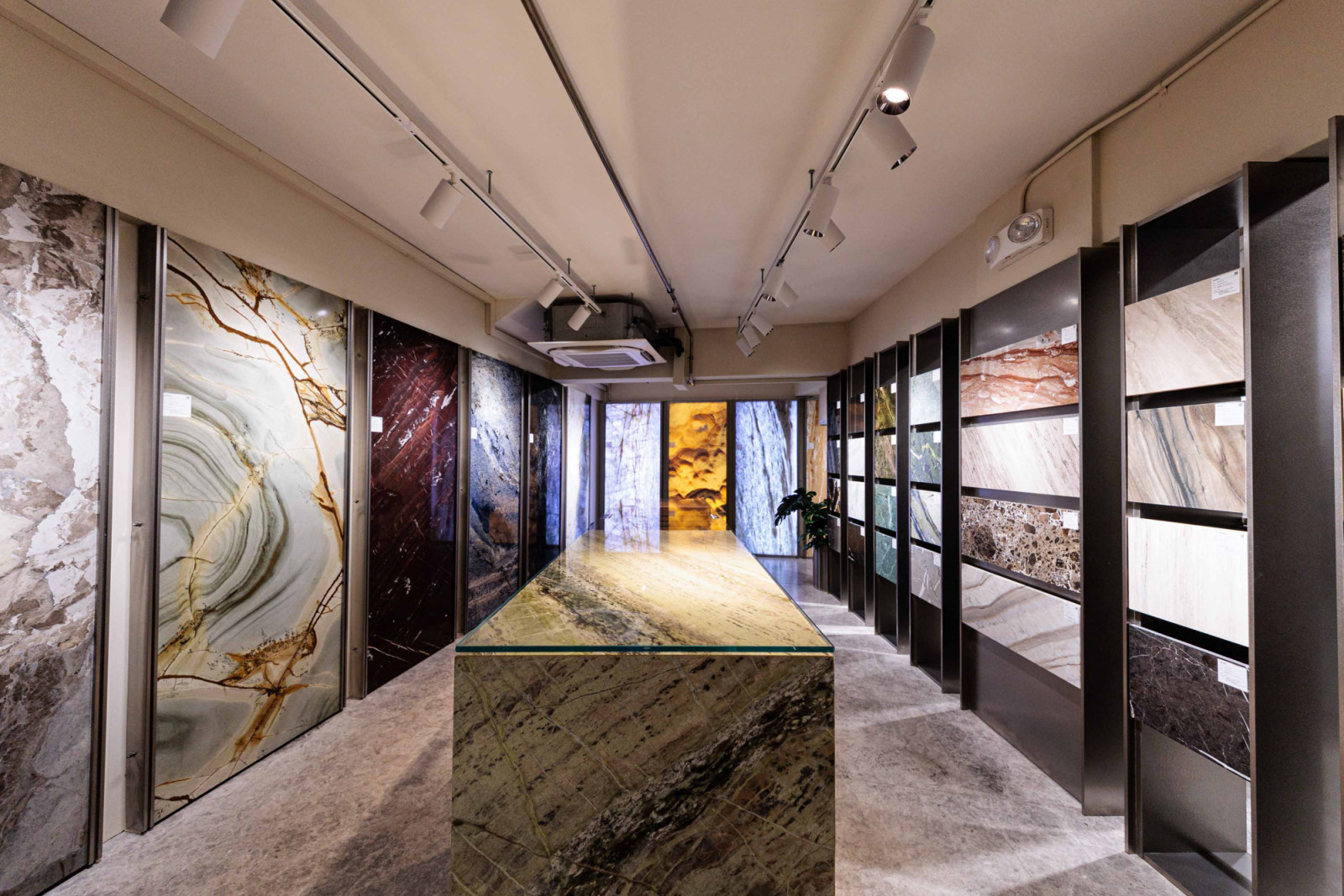 Part of the extensive Stone Collection at Hafary House