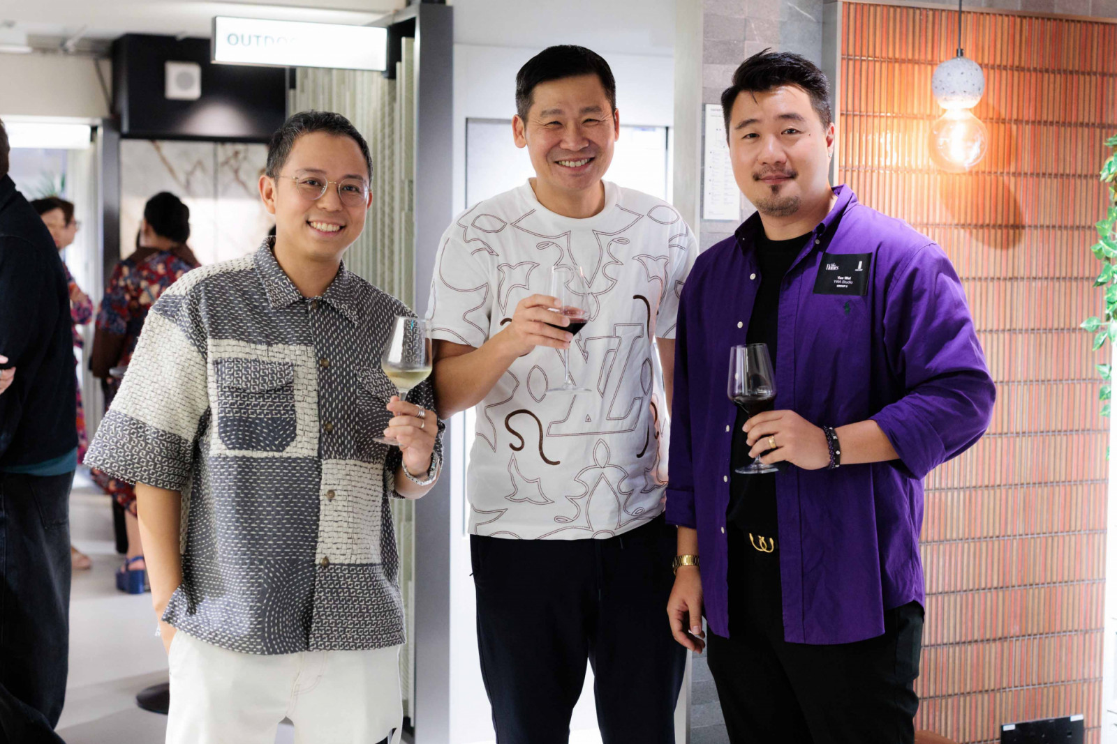 Ivan Soh, Eric Low and Yue Wei Tan