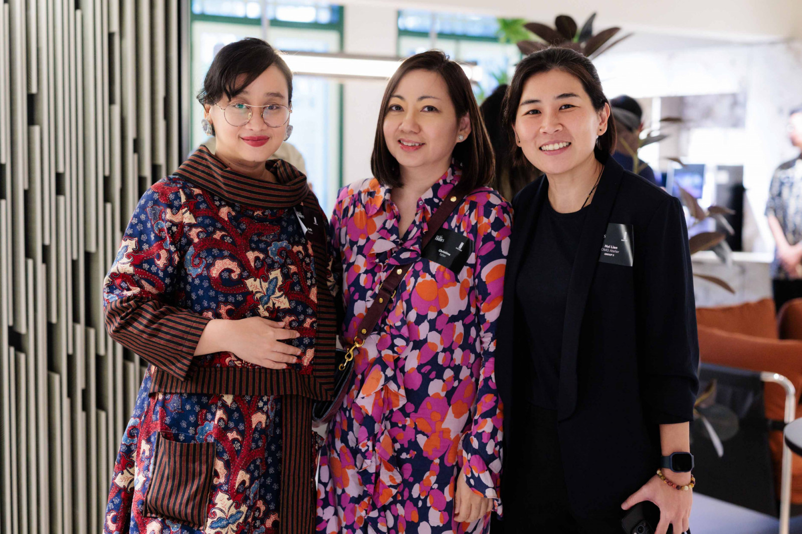 Asih Jenie, Christine Sipin and Hui Lian Lee